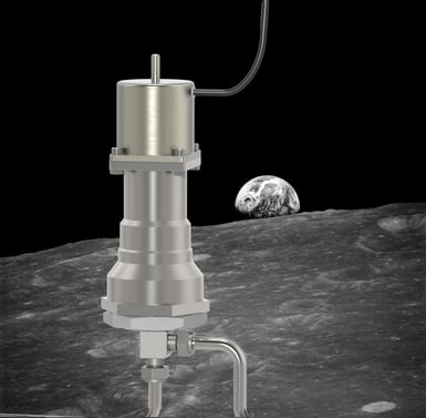 NASA Valve on the moon